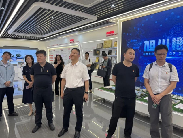 江蘇省工信廳領(lǐng)導(dǎo)蒞臨旭川化學(xué)調(diào)研指導(dǎo)